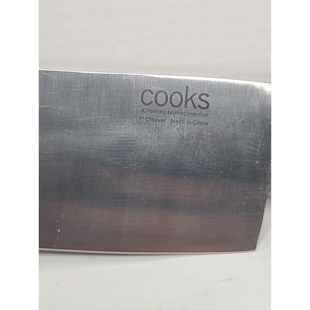 COOKS JC Penny 7" Cleaver